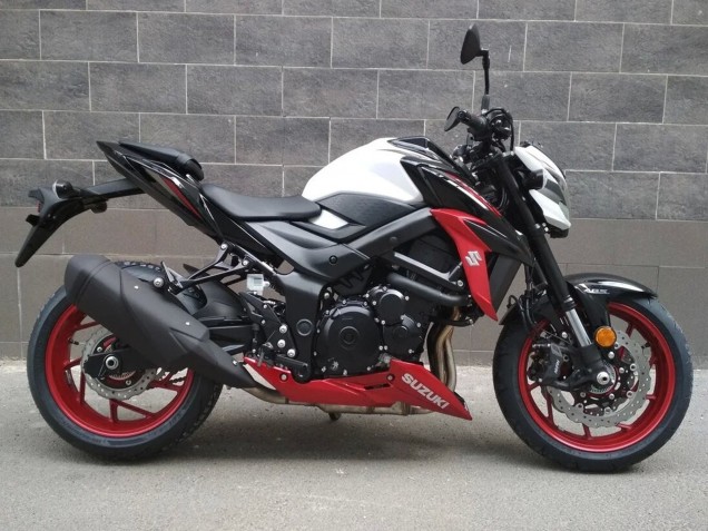 Carenados Moto Suzuki GSX-S 750 2017-2022 - Rojo Blanco Fabricantes