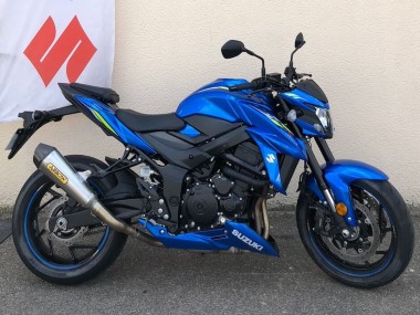 Carenados Moto Suzuki GSX-S 750 2017-2022 - Azul Negro Fabricantes