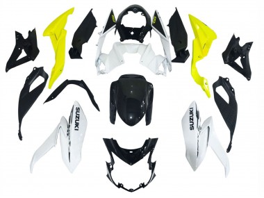 Carenados Moto Suzuki GSX-S 750 2017-2022 - Blanco Amarillo Fabricantes