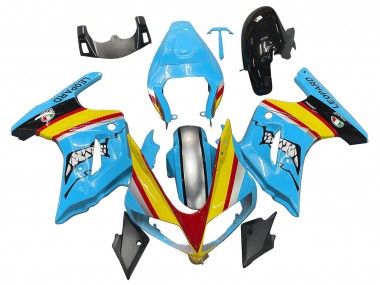 Carenados Moto Suzuki SV650 2003-2013 - Azul Amarillo Rojo Plata Tiburón Fabricantes