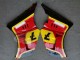 Carenados Moto Suzuki RG400 RG500 RG400/500 1984-1987 - Rojo Amarillo Negro 7 Fabricantes