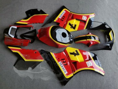 Carenados Moto Suzuki RG400 RG500 RG400/500 1984-1987 - Rojo Amarillo Negro 7 Fabricantes