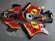 Carenados Moto Suzuki RG400 RG500 RG400/500 1984-1987 - Rojo Amarillo Negro 7 Fabricantes