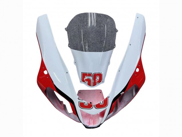 Carenados Moto Aprilia RSV1000 2003-2006 - Blanco Rojo Negro Amarillo 58 Fabricantes