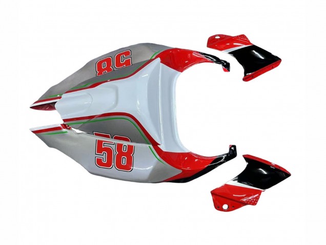 Carenados Moto Aprilia RSV1000 2003-2006 - Blanco Rojo Negro Amarillo 58 Fabricantes