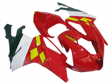 Carenados Moto Aprilia RSV1000 2003-2006 - Rojo Amarillo Blanco Fabricantes