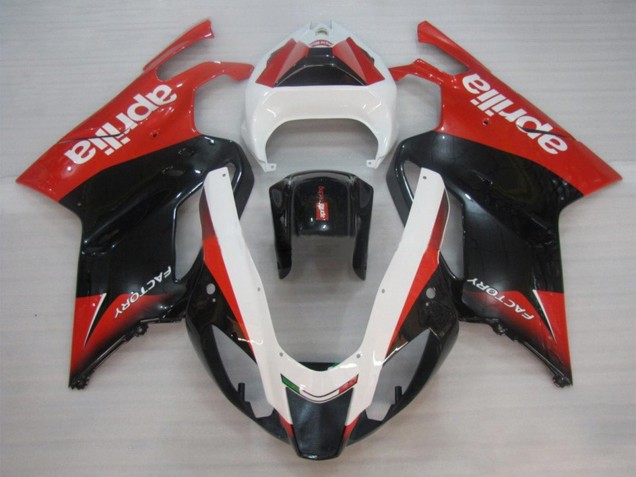 Carenados Moto Aprilia RSV1000 2003-2006 - Rojo Negro Blanco Fabricantes