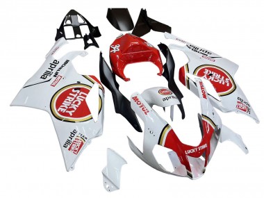 Carenados Moto Aprilia RSV1000 2003-2006 - Blanco Rojo Lucky Strike Motul 34 Fabricantes