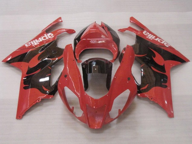 Carenados Moto Aprilia RSV1000 2003-2006 - Rojo Negro Brillante Fabricantes