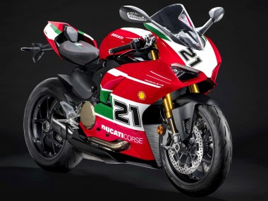 Carenados Moto Ducati Panigale V2 2020-2024 - Blanco Rojo Verde Negro Mate Corse 21 Fabricantes