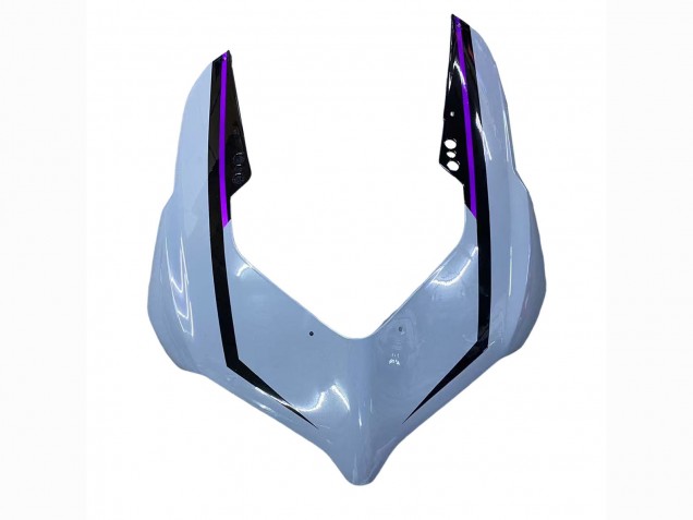 Carenados Moto Ducati Panigale V2 2020-2024 - Gris Brillante Púrpura Negro Brillante Fabricantes