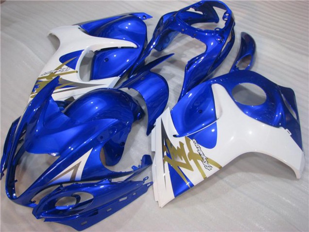 Carenados Moto Suzuki GSXR 1300 Hayabusa 2008-2020 - Blanco Azul Fabricantes