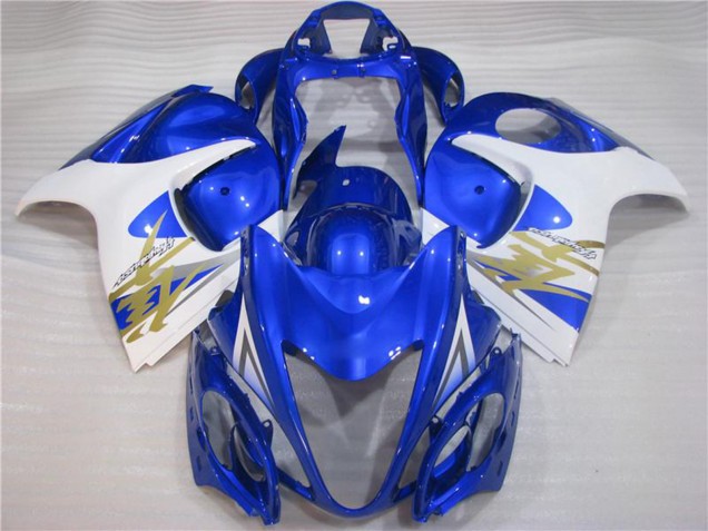 Carenados Moto Suzuki GSXR 1300 Hayabusa 2008-2020 - Blanco Azul Fabricantes