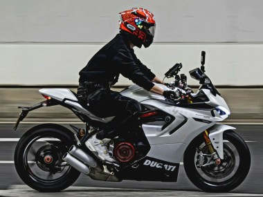 Carenados Moto Ducati 2021-2024 Ducati Supersport 950/950S 2021-2024 - Blanco Negro Fabricantes