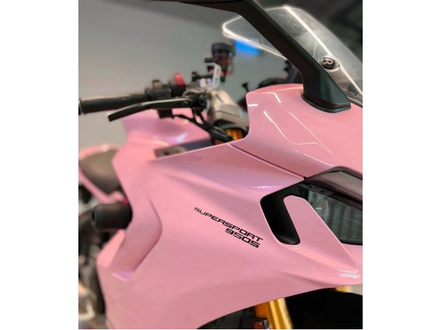 Carenados Moto Ducati 2021-2024 Ducati Supersport 950/950S 2021-2024 - Rosa Negro Fabricantes