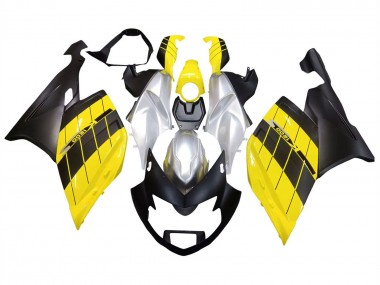 Carenados Moto BMW K1200S 2005-2010 - Amarillo Plata Negro Mate Fabricantes