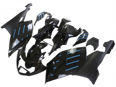 Carenados Moto BMW K1200S 2005-2010 - Negro Brillante Negro Mate Azul Línea Fabricantes