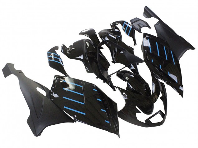 Carenados Moto BMW K1200S 2005-2010 - Negro Brillante Negro Mate Azul Línea Fabricantes