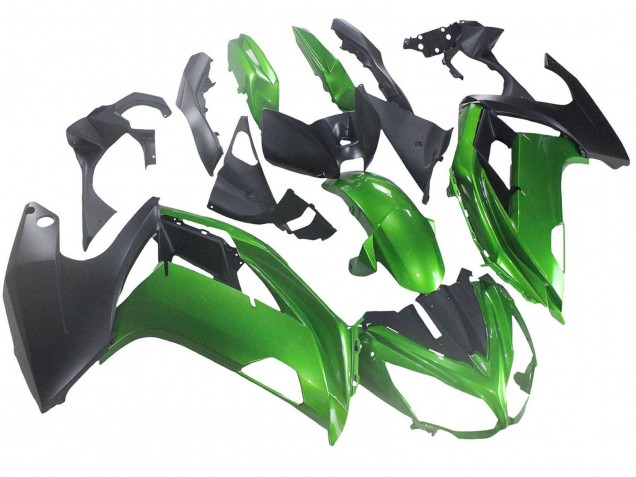 Carenados Moto BMW K1200S 2005-2010 - Verde Negro Mate Fabricantes