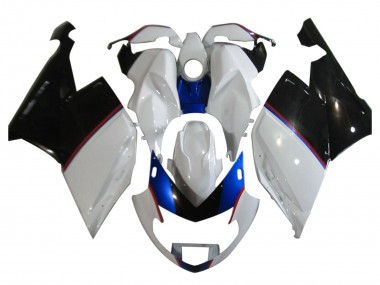 Carenados Moto BMW K1200S 2005-2010 - Blanco Azul Negro Brillante Fabricantes