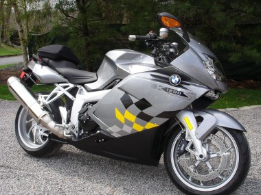 Carenado Moto BMW K1200S 2005-2010 - Plata Amarillo Negro Fabricantes