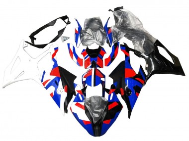 Carenados Moto BMW S1000RR 2019-2022 - Azul Rojo Blanco Fabricantes