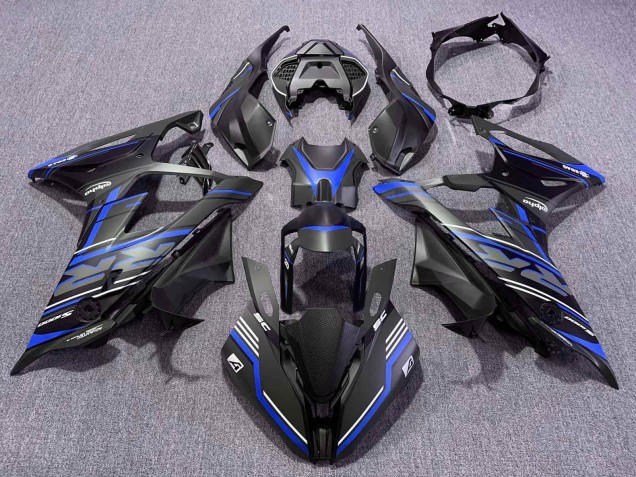 Carenado Moto BMW S1000RR 2019-2022 - Negro Azul Fabricantes