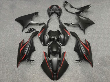 Carenados Moto BMW S1000RR 2019-2022 - Negro Mate Rojo Fabricantes