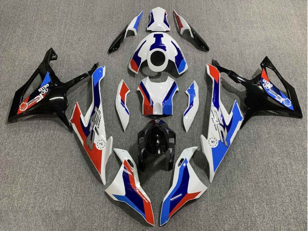 Carenado Moto BMW S1000RR 2019-2022 - Blanco Azul Rojo Fabricantes