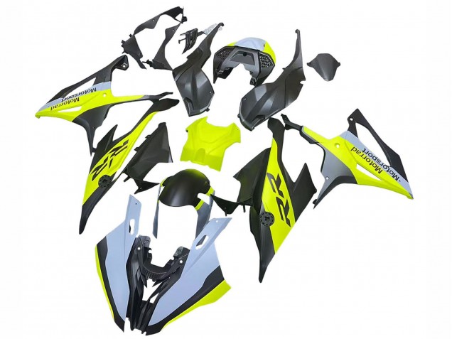Carenados Moto BMW S1000RR 2019-2022 - Negro Amarillo Gris Fabricantes