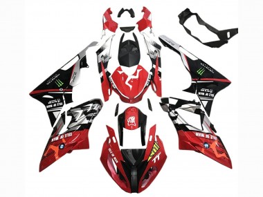 Carenados Moto BMW S1000RR 2017-2018 - Blanco Rojo Negro Mate Verde Monstruo Fabricantes