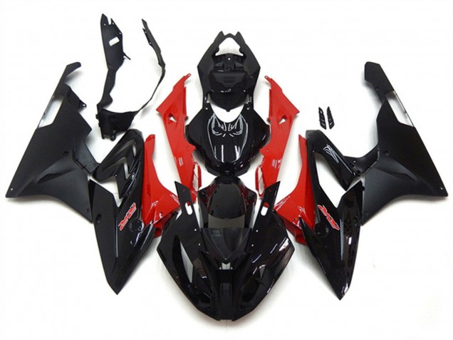 Carenado Moto ABS BMW S1000RR 2017-2018 - Rojo Negro Brillante Negro Mate Fabricantes