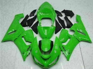 Carenado Moto Kawasaki ZX6R 2005-2006 - Verde Fabricantes