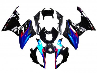 Carenados Moto BMW S1000RR 2015-2016 - Rojo Azul Negro Negro Brillante Fabricantes