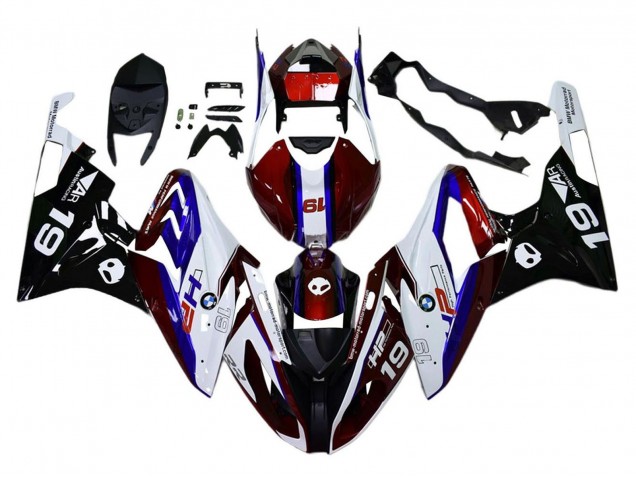 Carenado Moto BMW S1000RR 2015-2016 - Blanco Rojo Azul Negro Fabricantes