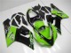 Carenados Moto Kawasaki ZX6R 2005-2006 - Verde Negro Brillante Elf Fabricantes