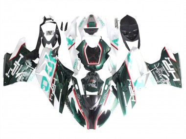 Carenados Moto BMW S1000RR 2015-2016 - Blanco Verde Negro Fabricantes