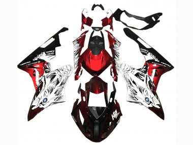 Carenados Moto BMW S1000RR 2015-2016 - Blanco Rojo Negro Fabricantes