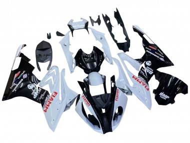 Carenados Moto BMW S1000RR 2015-2016 - Blanco Negro Brillante Fiamm Fabricantes