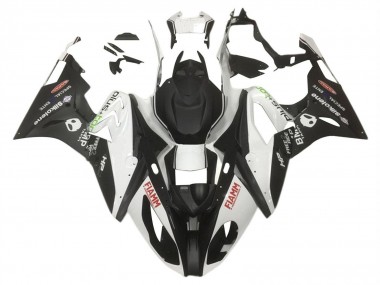 Carenados Moto BMW S1000RR 2015-2016 - Blanco Negro Mate HP Fiamm Fabricantes