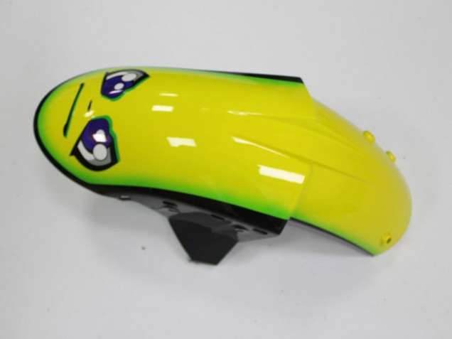 Carenados Moto Kawasaki ZX6R 2005-2006 - Azul Amarillo Negro Tiburón Fabricantes