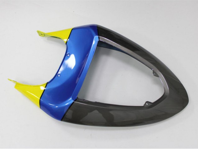 Carenados Moto Kawasaki ZX6R 2005-2006 - Azul Amarillo Negro Tiburón Fabricantes