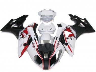 Carenado Moto BMW S1000RR 2009-2014 - Blanco Rojo Negro Brillante Fabricantes