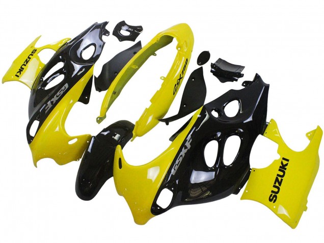 Carenados Moto Suzuki GSX600F/GSX750F 2004-2006 - Negro Brillante Amarillo Fabricantes