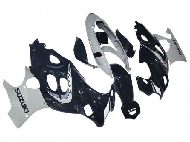 Carenado Moto Suzuki GSX600F/GSX750F 2004-2006 - Negro Brillante Gris Fabricantes