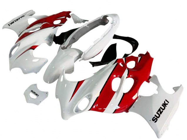 Carenados Moto Suzuki GSX600F/GSX750F 2004-2006 - Blanco Rojo Fabricantes