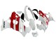 Carenados Moto Suzuki GSX600F/GSX750F 2004-2006 - Blanco Rojo Fabricantes