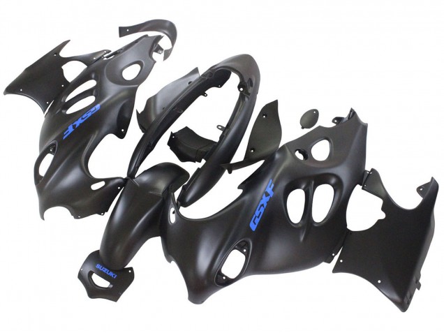 Carenados Moto Suzuki GSX600F/GSX750F 2004-2006 - Negro Mate Azul Logo Fabricantes