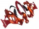 Carenados Moto Suzuki GSX600F/GSX750F 2004-2006 - Burnt Naranja Blanco Logo Fabricantes