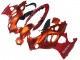 Carenados Moto Suzuki GSX600F/GSX750F 2004-2006 - Burnt Naranja Blanco Logo Fabricantes